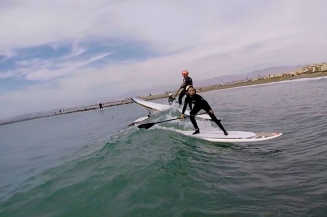  On the waves 
